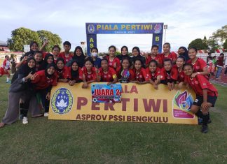 PS Mukomuko Runner Up Piala Pertiwi 2021
