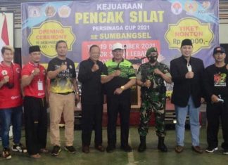 Wagub Bengkulu Buka Kejuaraan Silat Persinaga Cup 2021