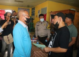 Wawako Dedy Wahyudi Serahkan 593 Sertifikat Kepada Masyarakat