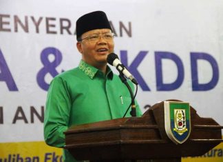Gubernur Rohidin pimpin Penyerahan DIPA dan TKDD Tahun 2022