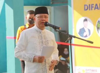 Gubernur Rohidin Beri Fasilitas Kelompok Disabilitas
