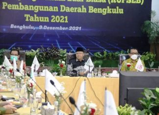 Gubernur Rohidin Pimpin RUPS-LB Bank Bengkulu Tahun 2021