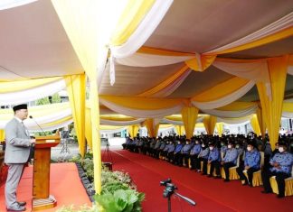 Gubernur Rohidin Lantik Ratusan Pejabat Fungsional di Akhir Tahun 2021