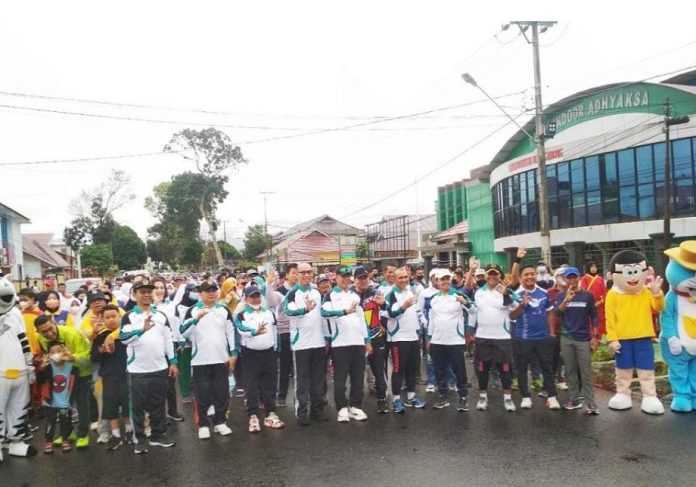 Bupati Syamsul Effendi, Bersama Forkopimda Launching CFD Rute Terbaru S. Sukowati-Dwi Tunggal