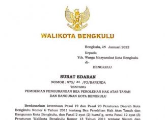 Polemik Pencabutan Perwal Secara Sepihak,Walikota Helmi Surati Gubernur