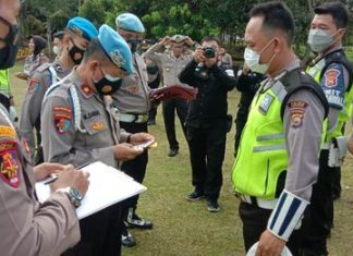 Sidak ke Polres dan Polsek, Ini Yang Dilakukan Bidpropam Polda Bengkulu