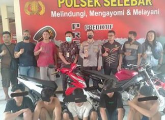 7 Pelaku Curanmor di Kota Bengkulu Berhasil Diamankan Polisi