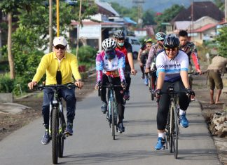 Ciptakan Kamtibmas: Kapolres Rejang Lebong Blusukan dengan Sepeda