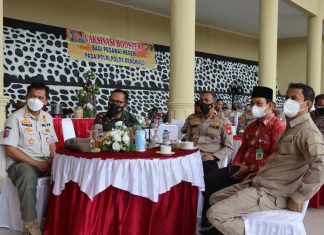 Kegiatan Bakti Sosial Gebyar Vaksin Massal Polda Bengkulu