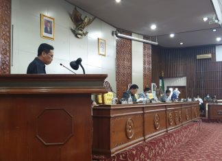 Rapat Paripurna ke 8 Masa Persidangan ke I Tahun Sidang 2022 DPRD Provinsi Bengkulu