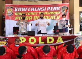 Pembobol Bank: Polda Bengkulu Amankan Dosen dan 6 Tersangka Lainnya