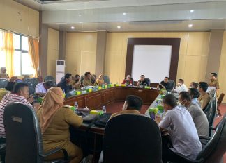 Monitoring Kegiatan Hearing DPRD Bengkulu Tengah dengan Dinas Terkait