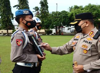 Kapolres BS Memberhentikan Salah Satu Anggotanya