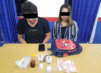 Sepasang Suami Istri Ditangkap Edarkan Narkoba
