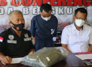 Ganja 1 Kg Diamankan dari Warga Kota Bengkulu
