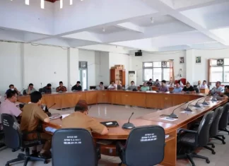 DPRD BS Rapat Kerja Bahas Agenda Bulan April