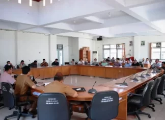 DPRD BS Rapat Kerja Bahas Agenda Bulan April
