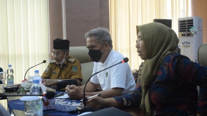 Bupati Rejang Lebong, Menerima Exit Meeting Tim BPK RI Perwakilan Provinsi Bengkulu