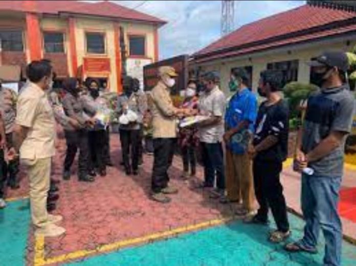 Bupati Syamsul Effendi dan Forkopimda Pantau Serbuan Vaksinasi di Mapolres Rejang Lebong 