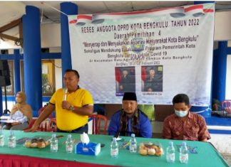 Warga Minta Atasi Banjir, Pada Reses Yudi Dan Roni