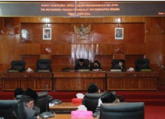 DPRD BS Gelar Rapat Paripurna Dengan Agenda Pembentukan AKD Tahun 2022