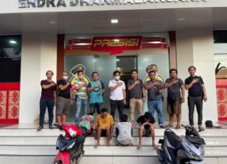 Polisi Amankan 5 Unit Motor Hasil Curanmor dari 4 Terduga Pelaku Asal Sumsel