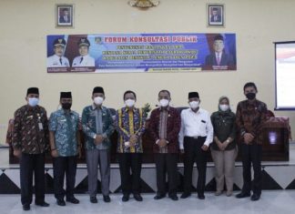 Ketua DPRD Bengkulu Tengah Hadiri Forum Konsultasi Publik Rancangan Awal RKPD Tahun 2023