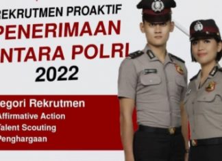 Penerimaan Polri 2022 Betah, Jangan Percaya Calo!