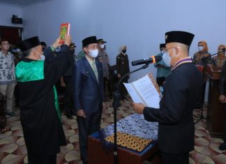 Bupati Bengkulu Selatan lantik Sesda Definitif