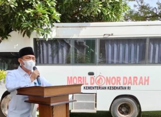 Donor darah PMI BS dlm rangka HUT Bengkulu Selatan Ke 73