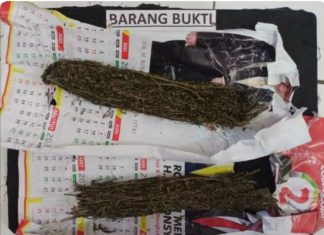 Miliki Ganja 2 Paket, 2 Warga BS Terancam Lebaran di Sel