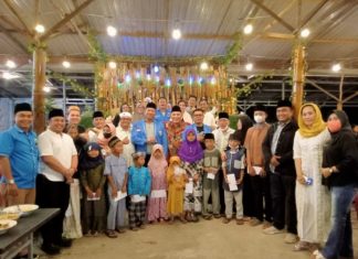 KNPI Bersama BNN Bengkulu Berbagi,Santuni Anak Yatim