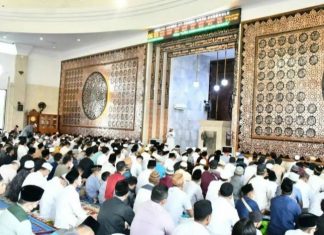 Ribuan Warga Kota Bengkulu Suka Cita Ikuti Shalat Idul Fitri