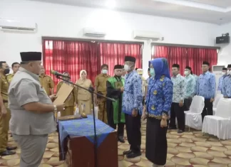 Tindaklanjut Rekomendasi KASN, 37 ASN BS Ambil Sumpah Jabatan