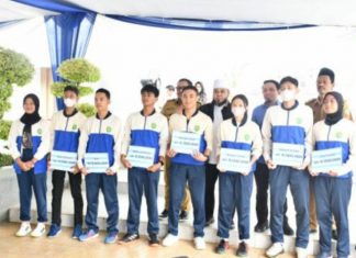 Sukses Raih Juara Umum, Helmi Hasan Beri Apresiasi Kepada Para Atlet POPDA