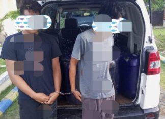 Angkut 1 Ton Solar Subsidi, 2 Warga Kedurang Ditangkap Dit Polair Polda Bengkulu