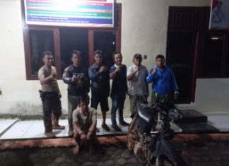 Polisi Amankan Terduga Pelaku Curanmor di Desa Linau Kaur
