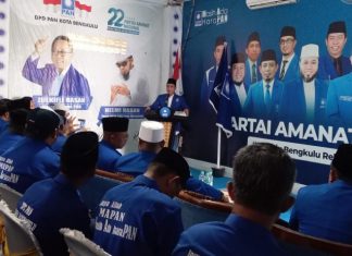Rakerda DPD PAN Kota Bengkulu Usul Nama Capres dan Bertarung Gelanggang Pemilu 2024