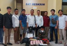 Tim Macan Swarang Satreskrim Polres Lebong OTT 2 Oknum Wartawan