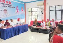 Ketua Kartini Perindo Buka Seminar Etika dan Kepribadian