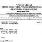 Surat Unjuk Rasa Akbar Serikat Pekerja