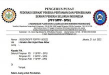 Serikat Pekerja Seluruh Indonesia Akan Gelar Aksi Unjuk Rasa Akbar 10 Agustus 2022 Surat Unjuk Rasa Akbar Serikat Pekerja