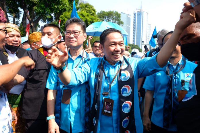 Ini Pesan Anis Matta Saat Memimpin Pendaftaran Partai Gelora Indonesia Ke KPU RI