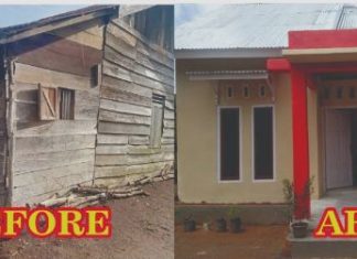 Tahap Finishing, Ini Penampakan Program “Bedah Rumah” Polres Rejang Lebong Program Bedah Rumah Polres Rejang Lebong