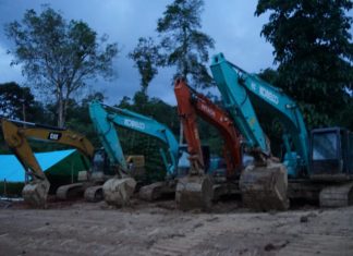 Aktivitas Tambang Ilegal, 8 Eksavator dan Penambang Diamankan Petugas Gabungan Tambang Ilegal di Razia Tim Gabungan Nasional
