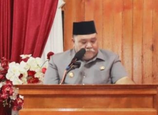 Paripurna, DPRD BS Sampaikan Jawaban Bupati Terhadap Pandangan Umum Fraksi Wakil Bupati Bengkulu Selatan sampaikan Jawaban di paripurna DPRD BS