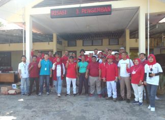 Perkuat Sinergi, Diskominfotik Ajak Wartawan Bengkulu Jalan Santai