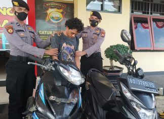 Polisi Tangkap Spesialis Curanmor Beraksi di Seluma