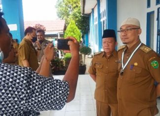 Pasca Libur Lebaran, Kepala BPKAD: Pelayanan Untuk Masyarakat Sudah Normal Yudi Susanda saat Diwawancarai Wartawan