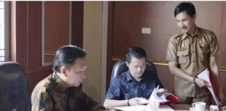 Komisi I DPRD Bengkulu Selatan saat melaksanaka rapat bersama Satpol PP dan Dinas Perpusda, Senin, 1 Agustus 2022, Foto: Dok